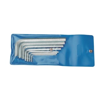 GEDORE haakse inbussleutelset - 42-07 A - 5/64-1/4 inch - 7-delig