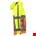 Tricorp soft shell Jack Verkeersregelaar - Safety - 403002 - fluor oranje/geel - maat XS