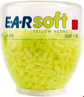 3M™ E-A-R™ E-A-Rsoft™ Yellow Neons™ Oordoppen [500pa] - PD-01-002 - 36dB