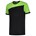 Tricorp 102006 T-shirt bicolor Naden - zwart/lime - maat XXL