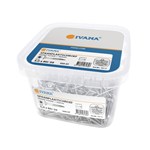 Ivana 56113 Spaanplaatschroeven platkop met snijpunt Torx T20 5,0x80mm - 500 stuks in emmer