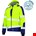 Opsial Softshell jas geel-marineblauw High-Visibility - maat 4XL