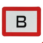 tekstplaatje met rand 210x150 mm B 501260