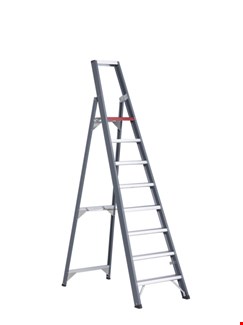 Altrex enkel oploopbare trap - Falco - FEO 8 - max. werkhoogte 3,90 m - 8 treden