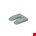 Gebr. Bodegraven uitvulplaatjes - GB-34607 - 7 mm ( 96x p/zak) - grijs