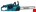 Makita DUC353Z Accu Kettingzaag 2x18V - 35cm - Exclusief Accu en Lader