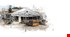 Grizzly werktent - GO-WORK 40 - 3x4,5 m - alum. frame smalle voet - wit