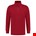 Tricorp sweater ritskraag - Casual - 301010 - rood - maat L