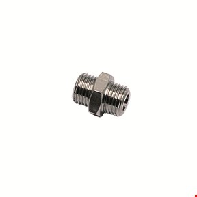 Legris - dubbele verloopnippel - 1/8"x 1/4" - BSPP - 0901 10 13