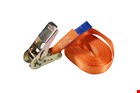 KONVOX spanband met ratel - 5 m x 25 mm - oranje - 1-delig