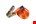 KONVOX spanband met ratel - 5 m x 25 mm - oranje - 1-delig