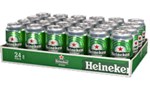 Heineken pils - 24x 33cl - blik (tray)