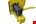 Orit gevelsteenknipper - Quattro-Quattro - 4 formaten - B75 mm - H90-120 mm - geel