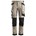 Snickers Workwear 6241 Stretch Werkbroek met holsterzakken khaki/zwart - maat 60