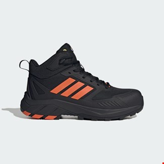 Adidas werkschoenen Gradix Mid S3S zwart/oranje - maat 44
