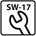 Hoenderdaal dopmoer [50x] - RVS-A2 - SW-17 - M10