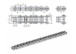 Donghua - Rollenketting - SBSR - Simplex - 1.1/2" - ANSI - 120-1