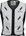 INUTEQ DRY BODYCOOL SMART-X koelvest zilver XL