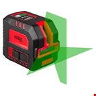 Levelfix kruislijnlaser CL120G groen set + statief 556112