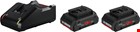 Bosch starterset - ProCore18V - 2x4.0 Ah accu + 18 V snellader