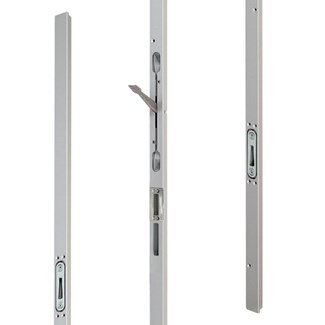 HMB Multipoint Deluxe inbouw SKG3 deurnaalden - zilver en zwart