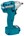 Makita instelbare slagmoersleutel - DTWA070Z - 14,4 V - 65 Nm - excl. accu en lader - in doos