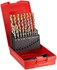 Dormer metaalborenset - 1-10 mm - 0,5 mm oplopend - 19-delig - A095201