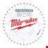 Milwaukee cirkelzaagblad  - CSB P W 165x15,87x1.6 - 40tands ATB
