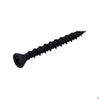 Hoenderdaal gipsplaatschroef - HI-LO zwart gefosfateerd - PH-2 - 3.9x25mm