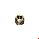 Legris - Plug met binnenzeskant - buitendraad - messing - 0205