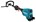 Makita accu combisysteem - DUX60ZX16 - 2x18V - excl. accu en lader - incl. 199339-7 - in doos