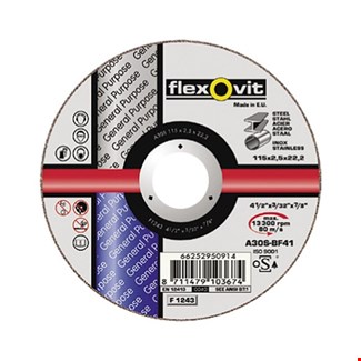 Flexovit doorslijpschijf - Universeel 