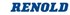 Rollenketting Inox Dupl.Bs 1/2In - 08B-2 Renold