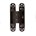 Argenta invisible scharnier Neo M-6 - 140 x 28 mm omber zwart