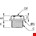 Legris - plug met buitenzeskant en kraag - 3/4" - BSPP - 0201 27 00