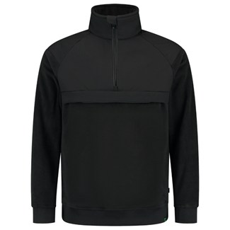 Tricorp sweater anorak - RE2050 - 302701 - zwart - maat XS