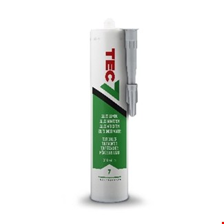 TEC7 alles afdichten, lijmen en monteren - wit - 310ml patroon