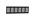 Nedco op-/inbouw plintrooster - 300x80mm - zwart - aluminium