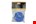 KONVOX spanband met klemgesp - 5 m x 25 mm - blauw - 1-delig