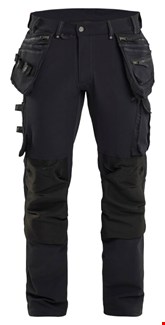 Blåkläder X1900 werkbroek 4-weg stretch zwart maat 58