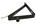 GB blackline deuropvangbeugel haaks - 275x250x330mm
