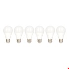 Bailey LED peerlampen (6st) - Ecopack - E27- 8W (55W) - wit