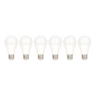 Bailey LED peerlampen (6st) - Ecopack - E27- 8W (55W) - wit