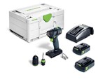 Festool accu schroefboormachine - TXS 18 C 3,0-Plus - 18V - 2x3.0 Ah accu en snellader - in systainer