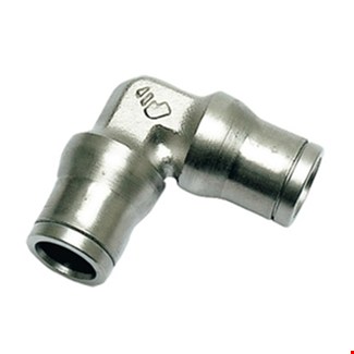 Legris - Verbindingskoppeling - haaks - buisopname/buisopname - messing vernikkeld - 3602