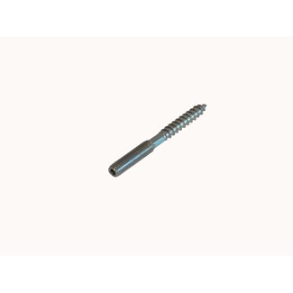 Gebr. Bodegraven stokeind met 6-kant sleutelvlak - torx M10 - 100xØ8,90mm - verzinkt