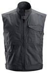 Snickers Workwear service bodywarmer - 4373 - staalgrijs - maat 3XL