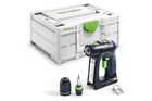 Festool accu schroefboormachine - C 18-Basic - 18 V - excl. accu en lader - in systainer SYS 3