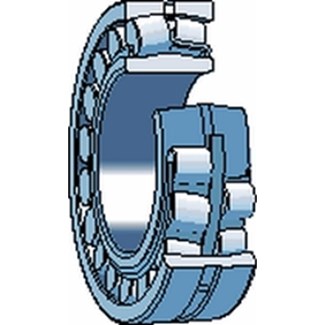 SKF tweerijige tonlager 24026 cc/c4w33 skf