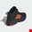 Adidas werkschoenen Gradix Mid S3S zwart/oranje - maat 39